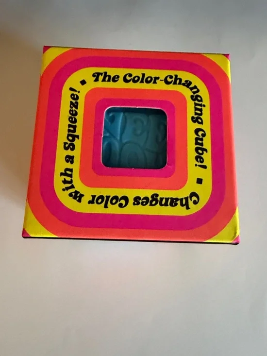 Color-Changing Cube Kids Toy - Blue - Picture 1 of 3